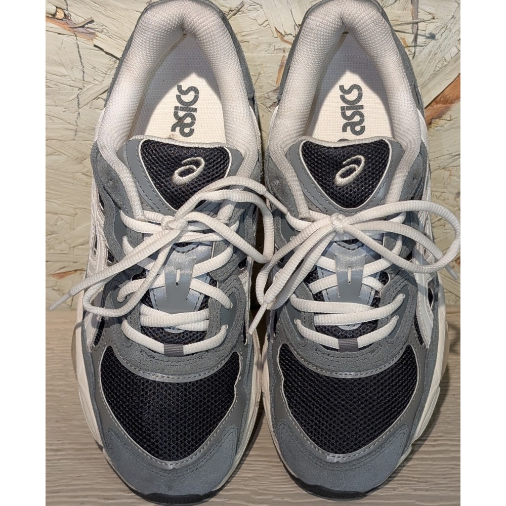 Asics Gel-NYC Graphite Gray Smoking Mens 8.5 Womens 10 Running Shoes 1203A383